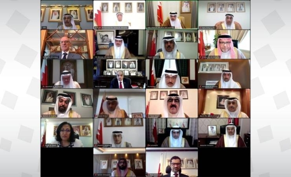 The virtual weekly Cabinet session, chaired by Bahrain’s Crown Prince Salman bin Hamad Al Khalifa, praised the Presidency of Saudi State Security for dismantling a terrorist cell that received military and field training inside Revolutionary Guard sites in Iran. — BNA photo
