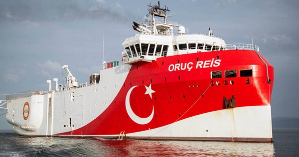 Turkey will redeploy a research ship Oruc Reis at the center of a row over exploration rights in the eastern Mediterranean, the Turkish navy announced on Sunday.