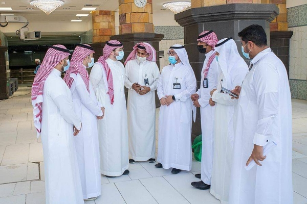 The General Presidency for the Affairs of the Two Holy Mosques, represented by the General Department of Information Technology, is preparing to start 360-degree live streaming of Two Holy Mosques.
