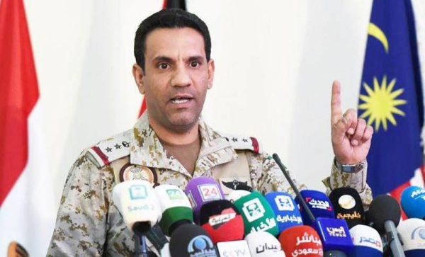 The official spokesman of the Coalition to Restore Legitimacy in Yemen Col. Turki Al-Maliki.