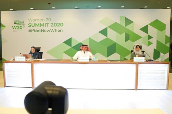 King Salman made the remarks in a speech read out on his behalf by Saudi Acting Minister of Media Majid Al-Qasabi at the end of the W20, the G20 women’s engagement group, on Wednesday.