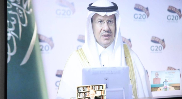 Prince Abdulaziz also pointed to the Climate Change Economics (CCE) model, which was endorsed at the G20 energy ministerial meeting held recently under the Saudi presidency.