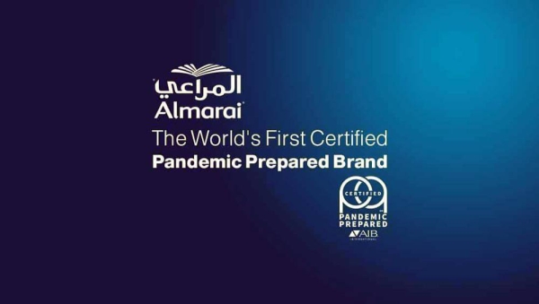 Almarai the world’s 1st brand to receive Pandemic Prepared Certification