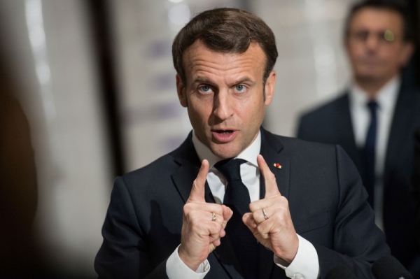 French President Emmanuel Macron on Wednesday announced a month-long national lockdown to apply a “brutal brake” on coronavirus infections. — Courtesy photo