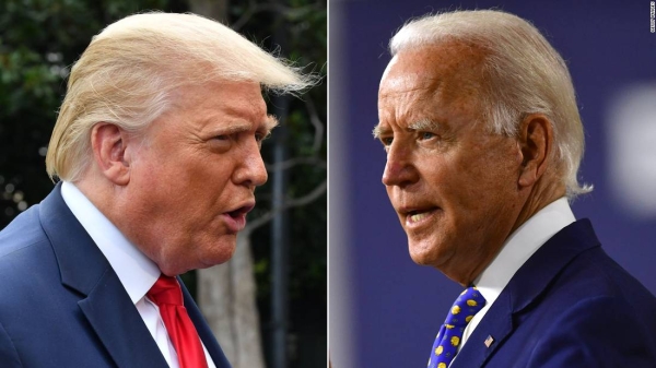 US President Donald Trump's path to power appears more difficult than that of rival Joe Biden, according to the latest forecasts.