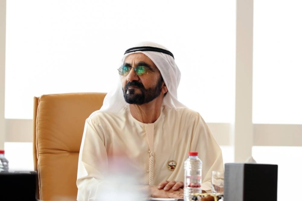 Sheikh Mohammed Bin Rashid Al Maktoum, Vice President and Prime Minister of the United Arab Emirates (UAE), and ruler of Dubai.