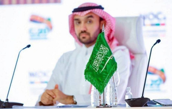 Prince Abdulaziz Bin Turki Al-Faisal, minister of sports and president of the Saudi Arabian Olympic Committee.