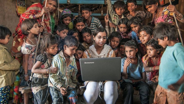 File photo shows digital connectivity, in places like India, is indispensable to overcome the pandemic, and for a sustainable and inclusive recovery. — courtesy United Nations/Chetan Soni