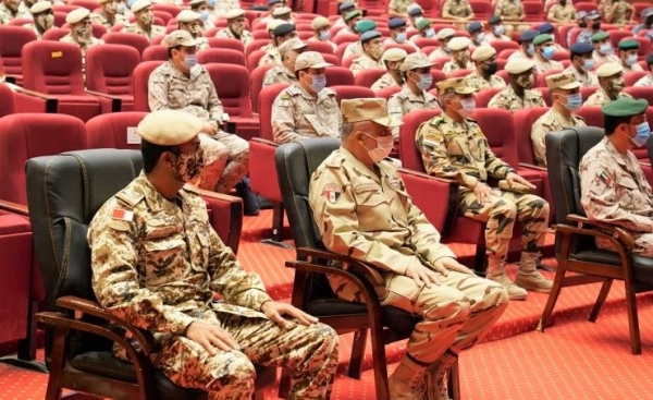 A Bahrain Defense Force (BDF) unit is seen participating in the joint military exercises. — BNA photo