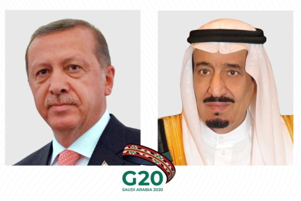 King Salman calls Turkish President 
Erdogan ahead of G20 summit