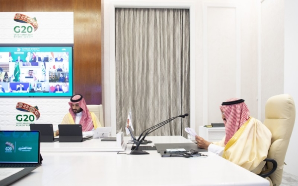 Custodian of the Two Holy Mosques King Salman and the leaders of the Group of Twenty (G20) concluded here Sunday 15th Virtual G20 Leaders' Summit.