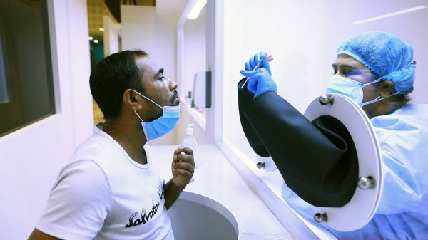 The United Arab Emirates recorded on Wednesday 1,297 new COVID-19 cases over the past 24 hours, bringing the total number of confirmed infections in the country to 161,365. — Courtesy photo