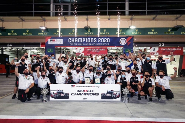 Mike Conway (GBR) Kamui Kobayashi (JPN) and Jose Maria Lopez (ARG) 
TOYOTA GAZOO Racing. 
World Endurance Championship 
8 Hours of Bahrain
11th to 14th November 2020
Bahrain International Circuit, Bahrain