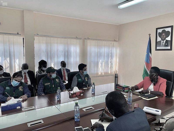 A specialized team from KSrelief visited the Republic of South Sudan to review the damages caused by floods and assess the humanitarian needs of displaced people.