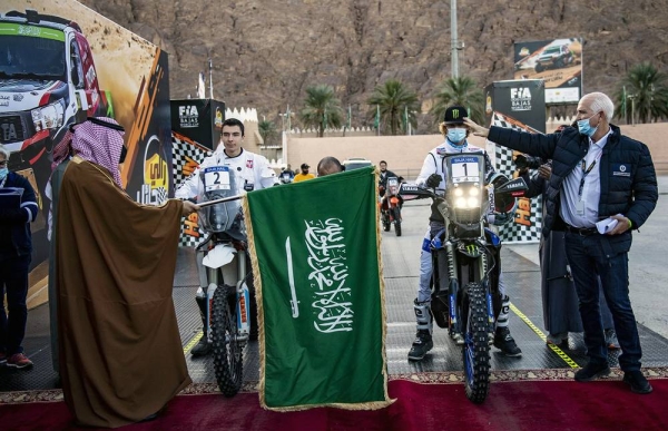 Prince Khalid Al-Faisal flags Saleh Al-Saif from the start.