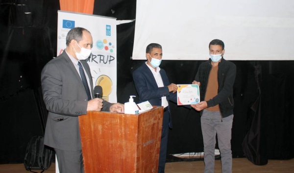 As part of UNDP's SLCRR project funded by the European Union (EU), six entrepreneurs and small business owners based in Sebha have been awarded grants of up to $40,000 to further develop and implement their businesses.