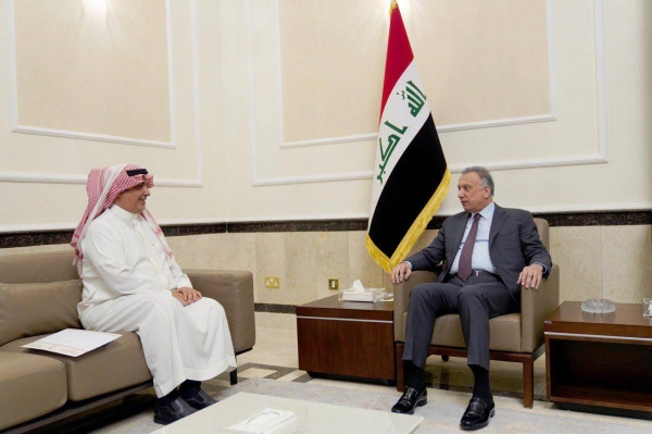 audi Ambassador to Iraq Abdulaziz Al-Shammari met here on Monday with Iraqi Prime Minister Mustafa Al-Kadhimi.
