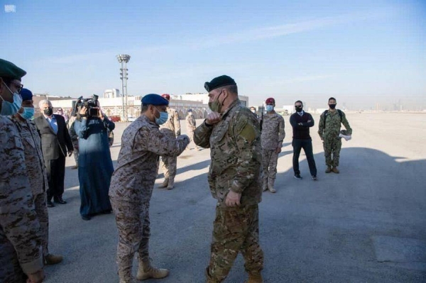 Saudi Arabia’s Chief of General Staff Gen. Fayyadh Al-Ruwaili received here on Wednesday Chairman of the US Joint Chiefs of StaffGen. Mark A. Milley and his accompanying delegation. — SPA photos