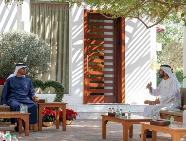 During the meeting, Sheikh Mohammed bin Rashid and Sheikh Mohamed bin Zayed discussed wide-ranging topics including combatting the coronavirus pandemic and containing its negative repercussions, as well as the achievements accomplished to provide vaccines to Emiratis and residents. — WAM photos

