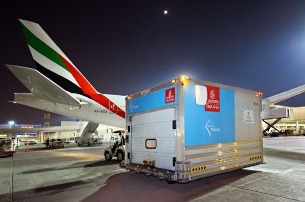  Emirates SkyCargo has notched yet another milestone by flying in COVID-19 vaccines manufactured by Pfizer-BioNTech to the UAE for the first time for the Dubai Health Authority (DHA). — WAM photos