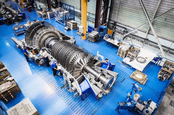 GE’s HA gas turbine.