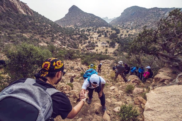 Enthusiasts are taking advantage of Kingdom’s environmental conditions and opportunities by hiking.