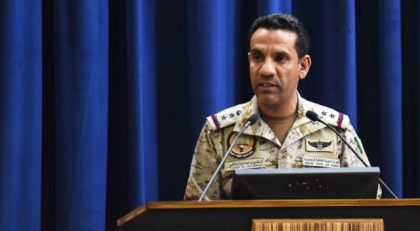 The Arab Coalition spokesman Brig. Gen. Turki Al-Maliki.