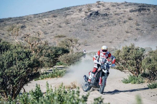 Contestants put their vehicles through its paces during the first stage of the Dakar Rally 2021 from Jeddah to Bisha.