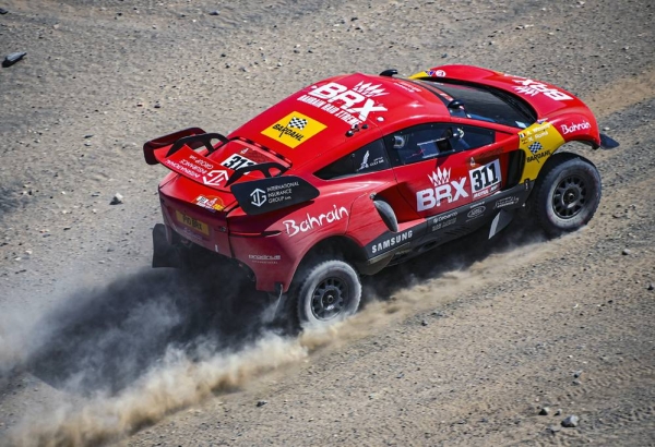 Contestants put their vehicles through its paces during the first stage of the Dakar Rally 2021 from Jeddah to Bisha.