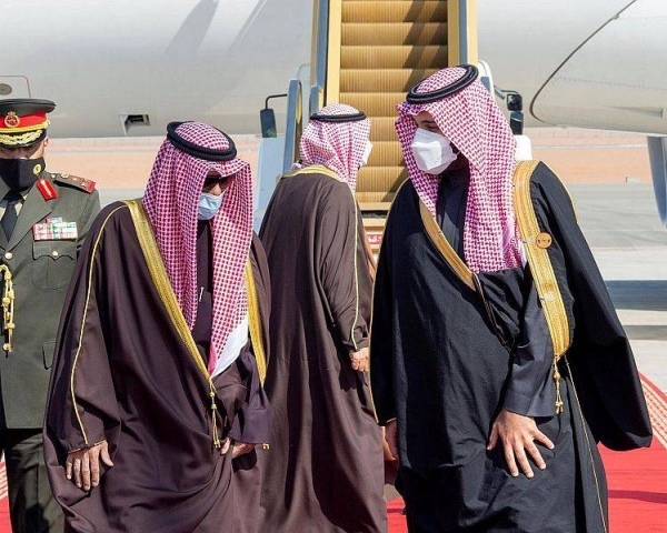 Crown Prince Muhammad Bin Salman, deputy prime minister and minister of defense, welcomes GCC leaders and their accompanying delegation to Saudi Arabia.