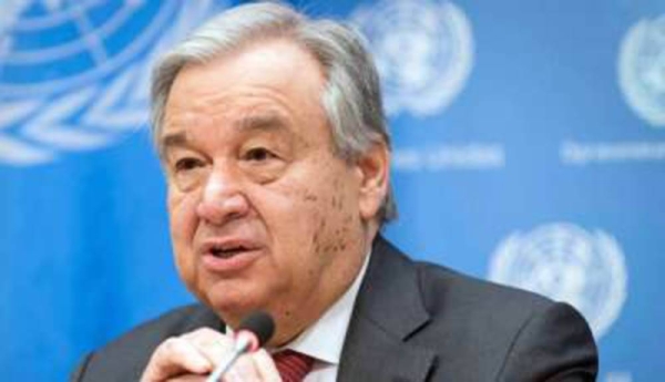 United Nations Secretary-General Antonio Guterres.