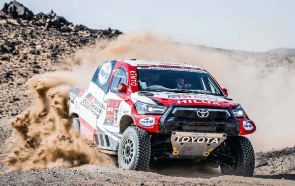 Keen action in the 4th stage of the Dakar 2021 on Wednesday from Wadi Al-Dawasir to Riyadh.