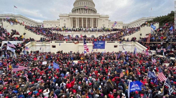 Sicknick is the fifth person to die as a result of Wednesday's insurrection. One woman was shot and killed by Capitol Police as the crowd breached the building and three others suffered medical emergencies that proved fatal. — Courtesy photo