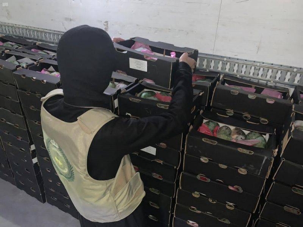 Authorities in Saudi Arabia have thwarted attempts to smuggle a huge haul of narcotic substances into the Kingdom. — SPA photos