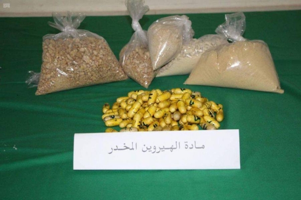 Authorities in Saudi Arabia have thwarted attempts to smuggle a huge haul of narcotic substances into the Kingdom. — SPA photos