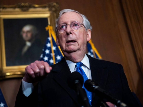 US Senate Majority Leader Mitch McConnell said on Tuesday that the mob that attacked the Capitol was 