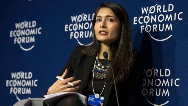 Saadia Zahidi, managing director at the World Economic Forum (WEF).