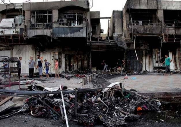 Twin suicide bombs rocked a busy market in central Baghdad on Thursday morning, killing at least 13 people and injuring dozens, according to a security official. — File photo