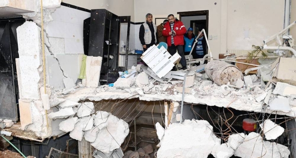 A destroyed health center in east Aleppo, Syria. — courtesy UNOCHA