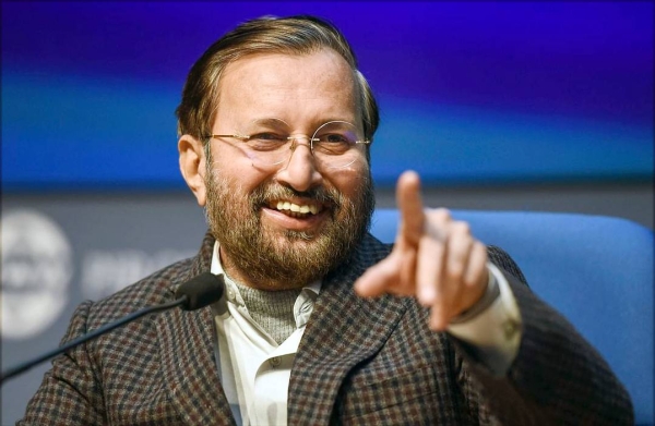 India’s Minister for Information and Broadcasting, Prakash Javadekar Sunday announced that 