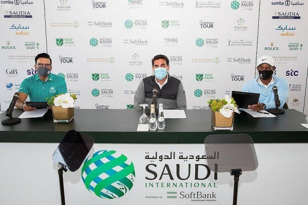 The Saudi International continues to prove its presence and value in the world of golf as one of the most important international tournaments in the European Tour, which is a major achievement in just three years, said Yasir Al-Rumayyan, chairman of Golf Saudi and the Saudi Golf Federation, on Wednesday. — SPA photos