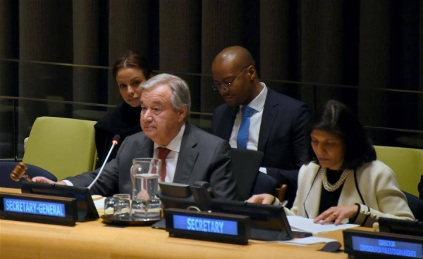 Secretary-General of the United Nations António Guterres said that the UN remains committed to supporting Palestinians and Israelis to resolve the conflict in pursuit of the vision of two States and the achievement of a permanent and just peace. — Courtesy photos
