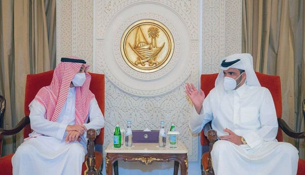 Prince Abdulaziz Bin Turki Al-Faisal, minister of sports and chairman of the Saudi Arabian Olympic Committee (SAOC), arrived In Doha Wednesday in response to invitation of Sheikh Joaan Bin Hamad Bin Khalifa Al Thani, chairman of Qatar Olympic Committee.