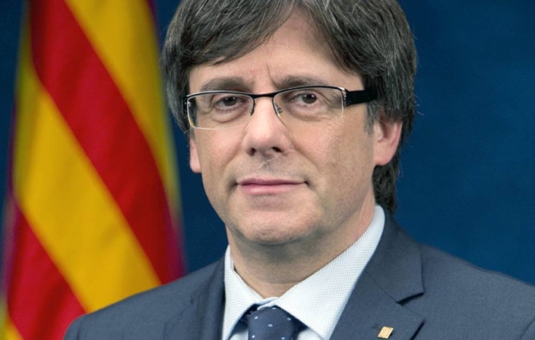 Catalonia's former leader Carles Puigdemont.