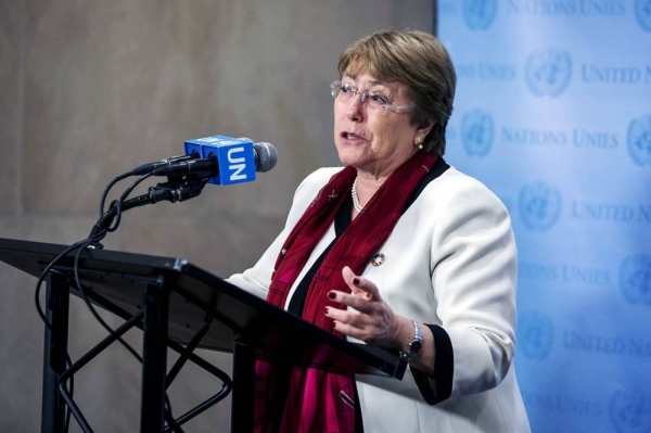 File photo of United Nations High Commissioner for Human Rights Michelle Bachelet. — courtesy UN Photo/Laura Jarriel