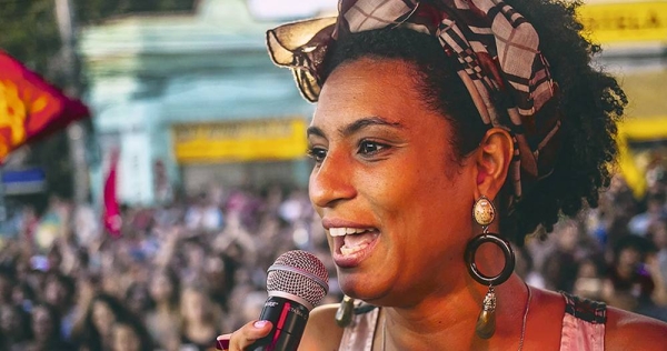 Brazilian politician and human rights activist Marielle Franco was assassinated in Rio de Janeiro on May 14, 2018. — courtesy Mídia Ninja