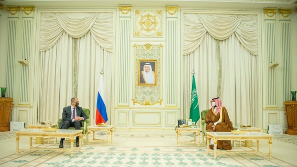 Crown Prince meets with visiting Russian foreign minister