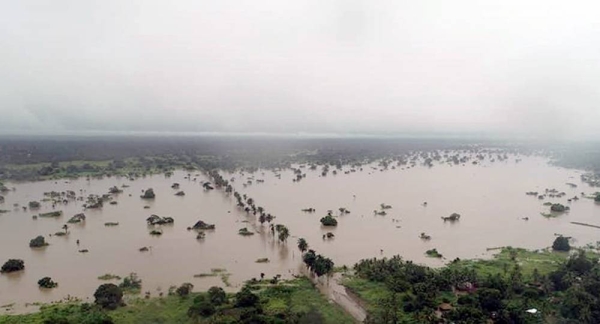 Aerial view of Mozambique affected by floods due to the tropical cyclone Idai. — courtesy UN Mozambique