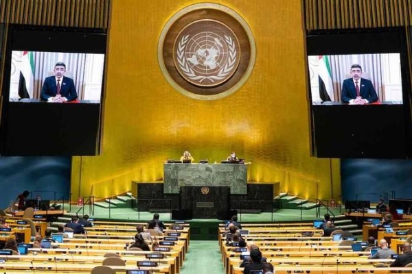 The United Arab Emirates urged the UN Security Council to unequivocally condemn the obstruction of the delivery of humanitarian aid by armed groups and demand that they fully respect their obligations under international humanitarian law. — Courtesy file photo