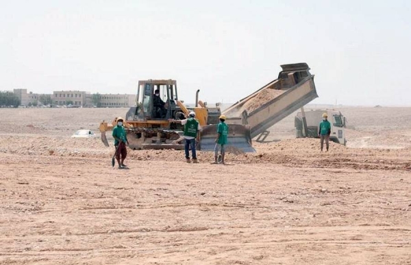 The SDRPY started the first phase of King Salman Medical and Educational City project in Al-Mahra Governorate, Yemen, on an area of one million square meters.